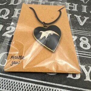OOAK Handcrafted‎ Taxidermy Oddities Animal Bone Pendant Necklace Mouse Jaw
